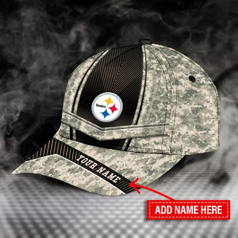 Pittsburgh Steelers Personalized Classic Cap