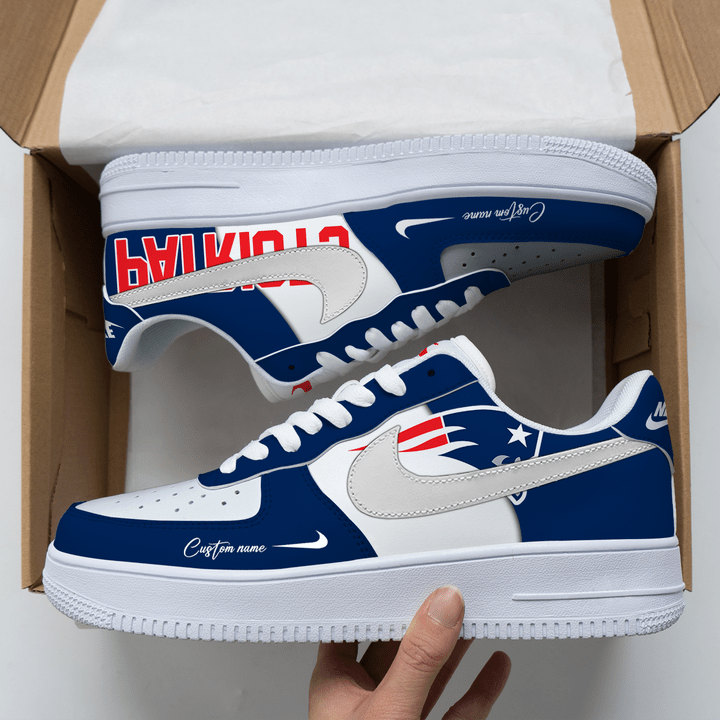 New England Patriots Custom Name Shoes