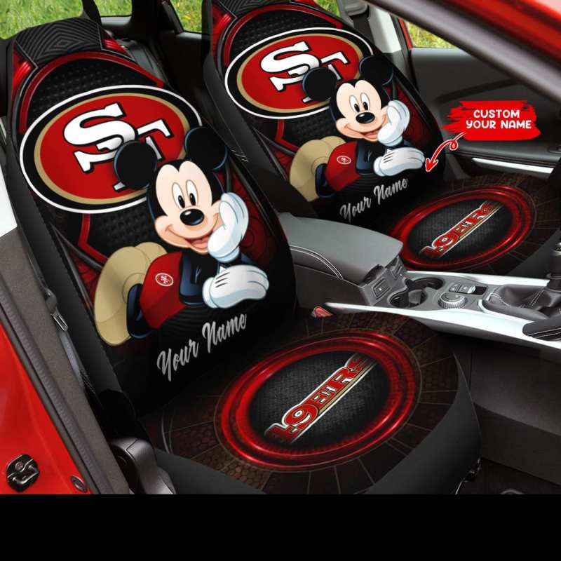 San Francisco 49ers Personalized Car Seat Covers
