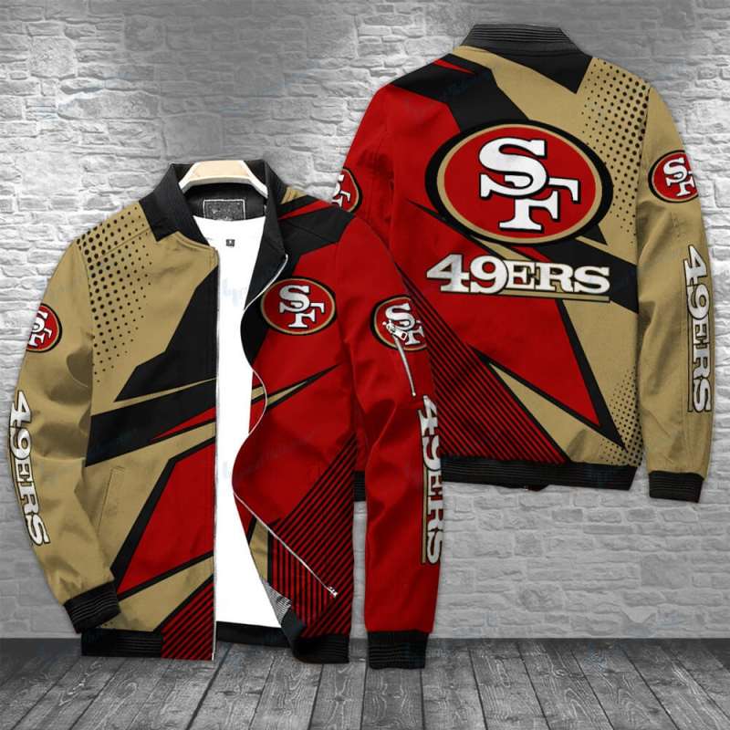 San Francisco 49ers Bomber Jacket Sizing Chart