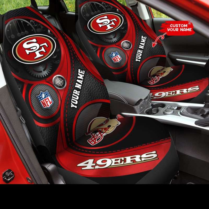 San Francisco 49ers Personalized Car Seat Covers
