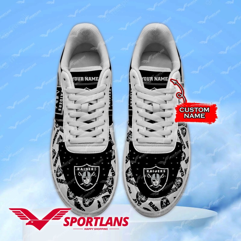 Las Vegas Raiders Shoes - Custom NFL Sneakers