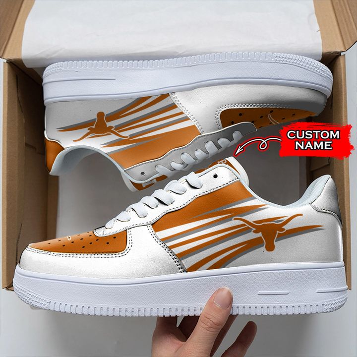 Texas Longhorns Custom Name Air Force 1