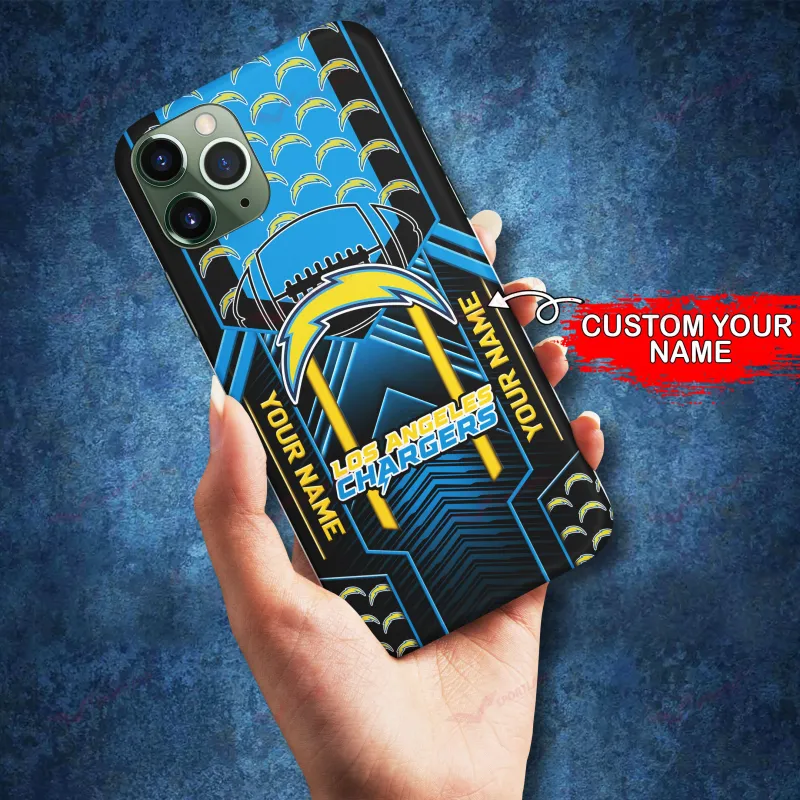 Los Angeles Chargers Personalized Phone Case