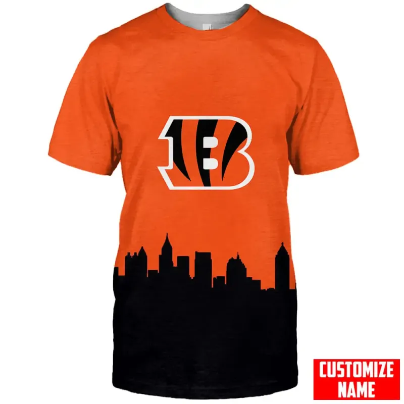 Cincinnati Bengals Personalized T-Shirt