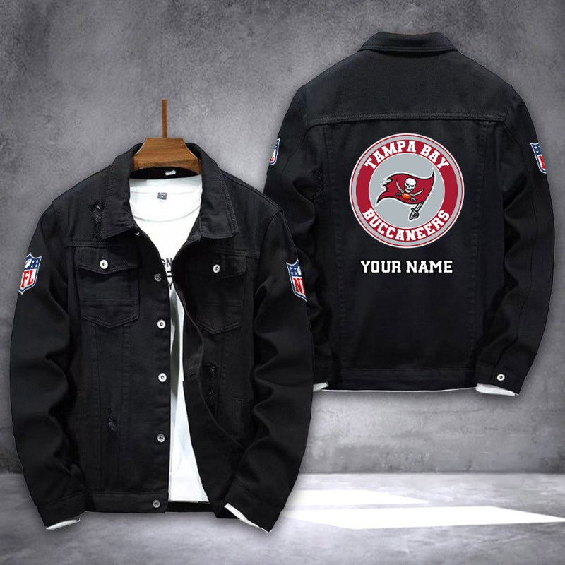 Tampa Bay Buccaneers Denim Jacket Image 2