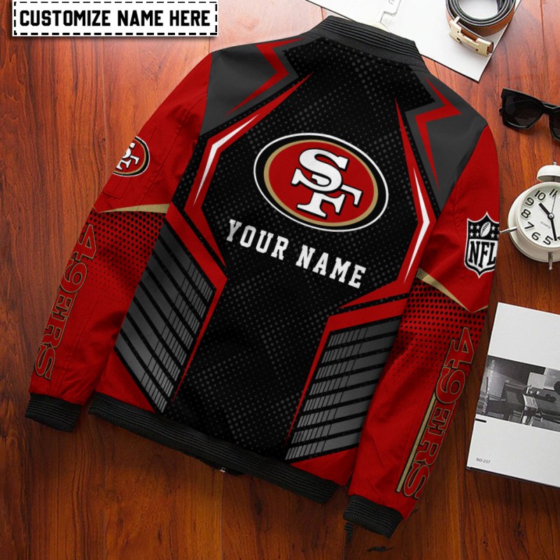 San Francisco 49ers Bomber Jacket View