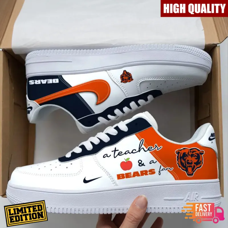 Chicago Bears Custom Job Nike Air Force Shoes - The use of space is excellent.