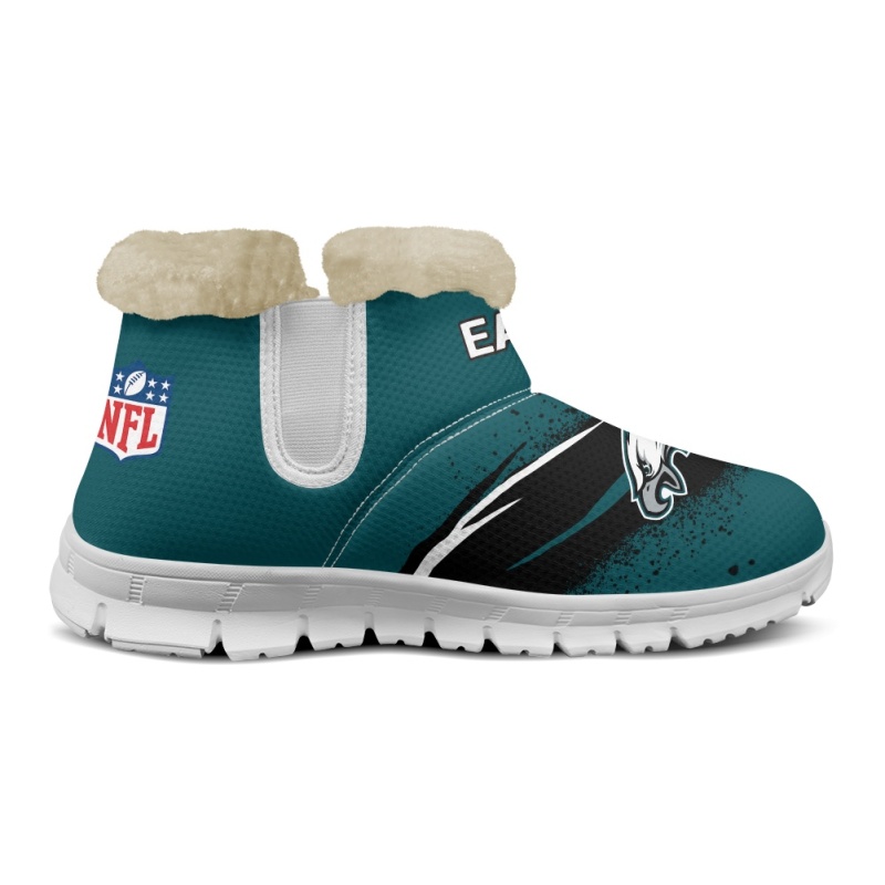 Philadelphia Eagles Comfy Winter Snow Boots Image 13