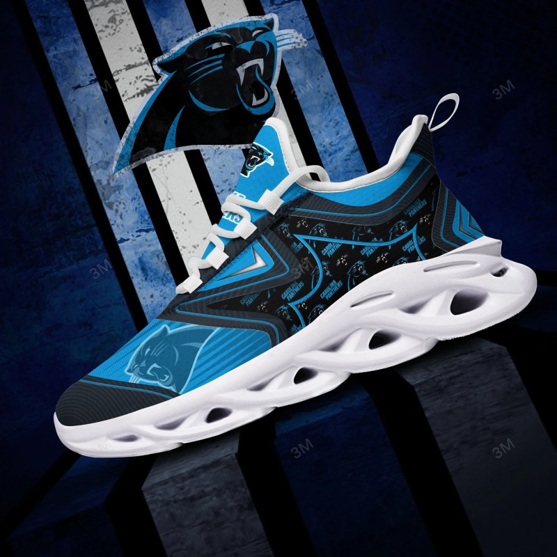 Carolina Panthers Yezy Running Sneakers Sizing Chart