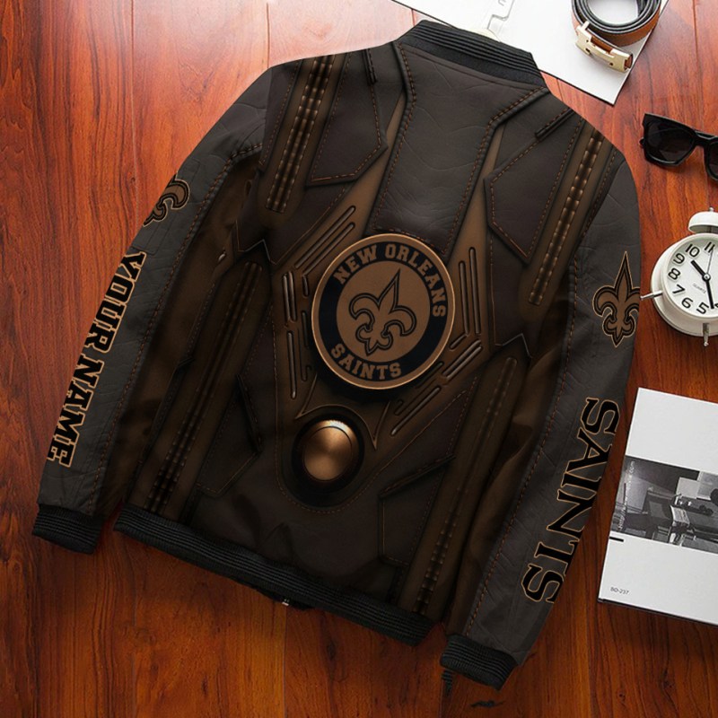 New Orleans Saints Customized Bomber Jacket