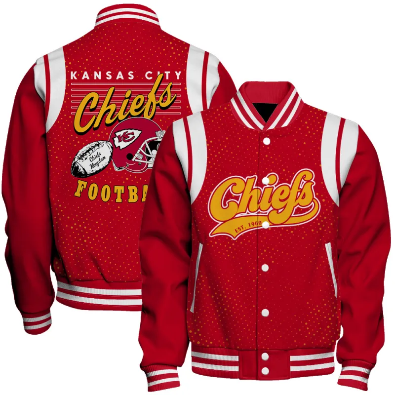 Kansas City Chiefs Varsity Jacket Image 1