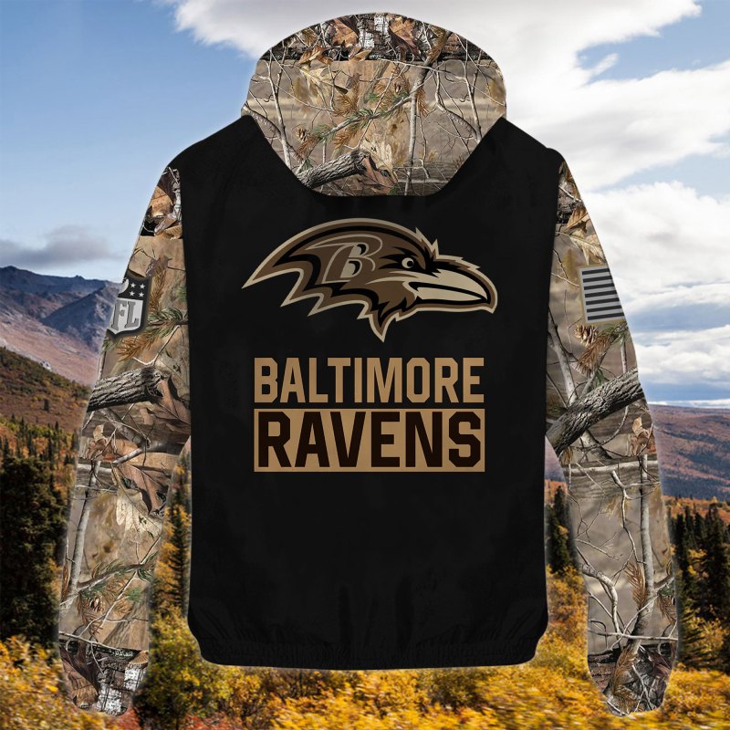 Baltimore Ravens Hunting Jacket