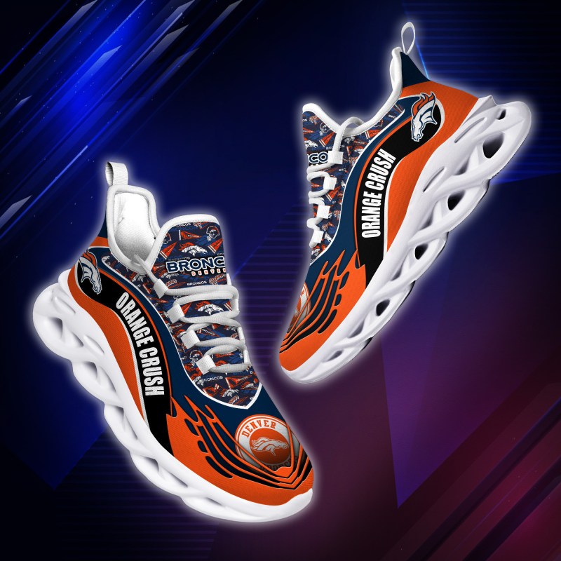 Denver Broncos Yezy Running Sneakers