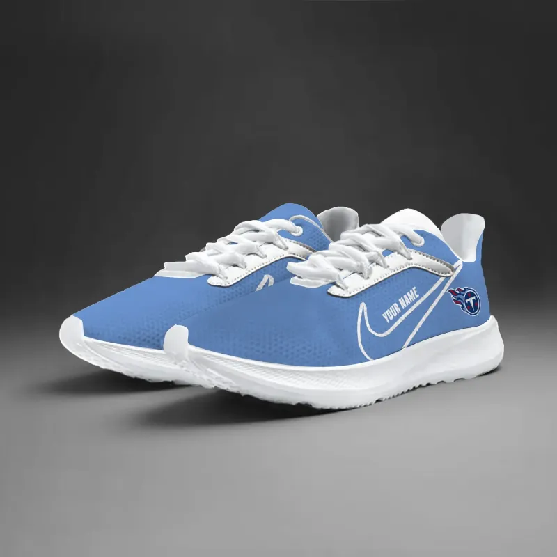 Tennessee Titans Lightweight Patch Decor Running Shoes Image 2