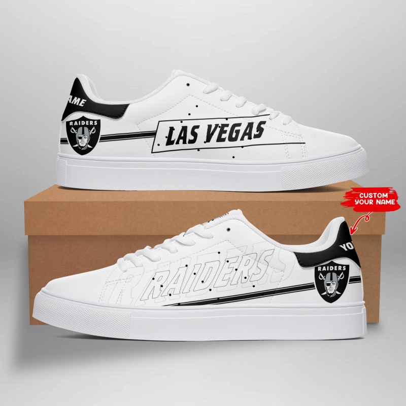 Las Vegas Raiders Personalized SS Custom Sneakers