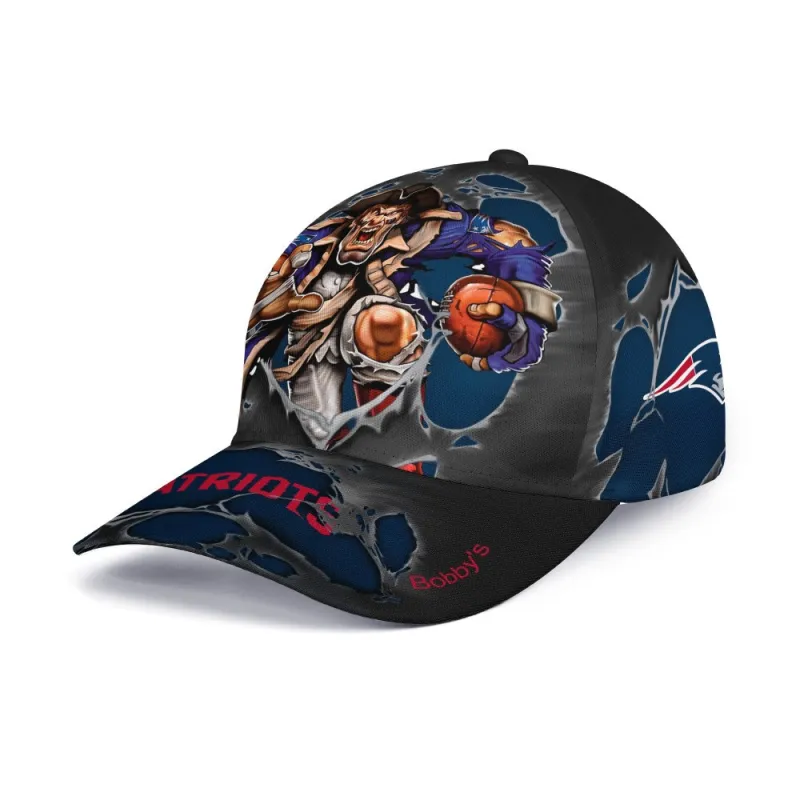 New England Patriots Classic Cap Side View