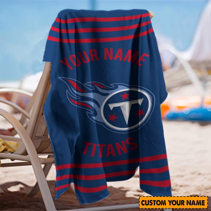 Tennessee Titans Beach Towel 3