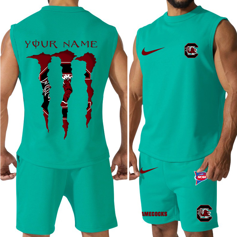 South Carolina Gamecocks Tank Top and Shorts 8
