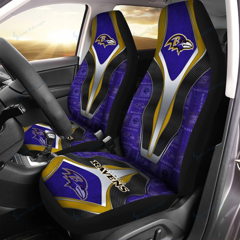 Baltimore Ravens Car Seat Covers