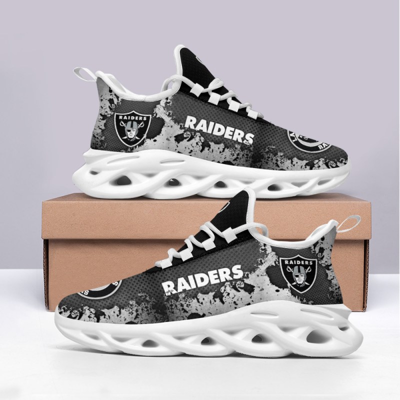 Las Vegas Raiders Yezy Running Sneakers