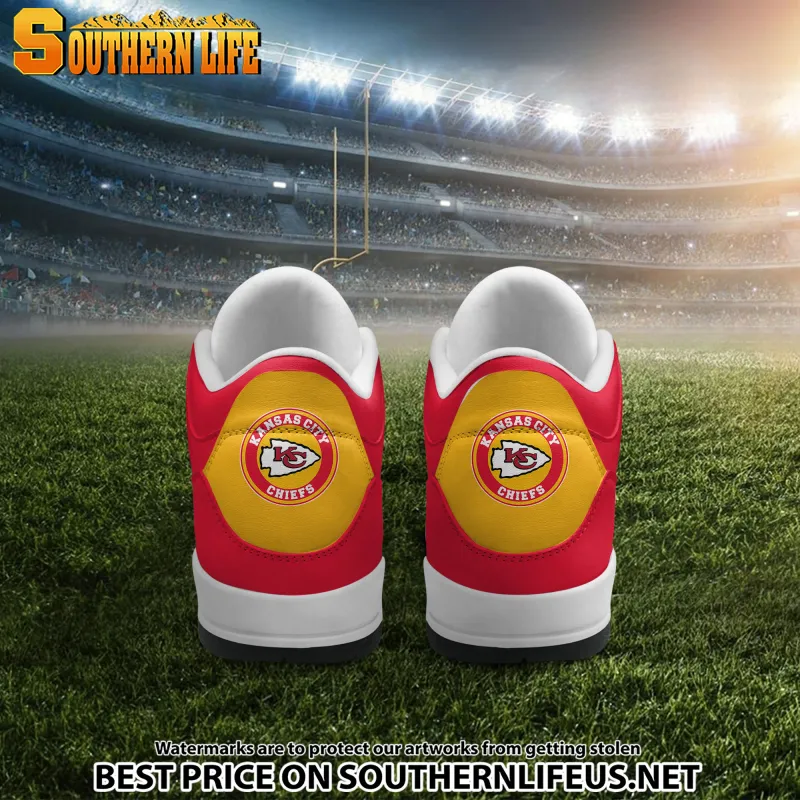 Kansas City Chiefs JD3 Sneakers - Back View