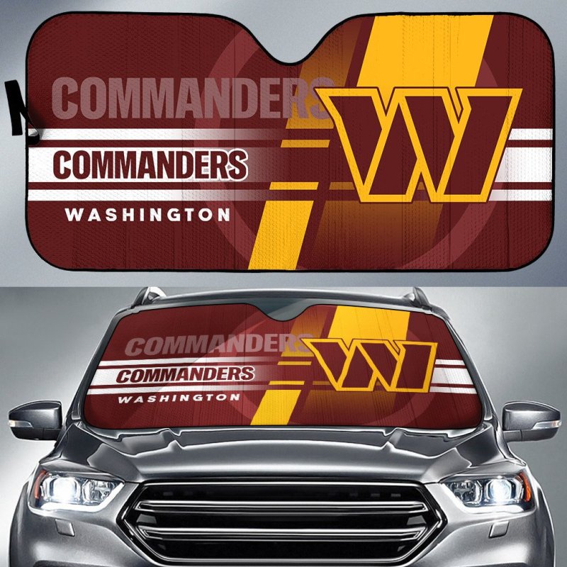 Washington Commanders Auto Sun Shade