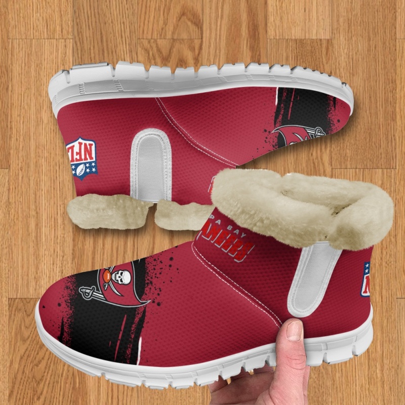 Tampa Bay Buccaneers Comfy Winter Snow Boots Image 9
