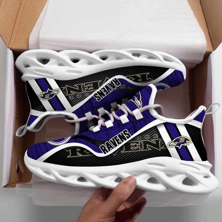 Baltimore Ravens Yezy Running Sneakers