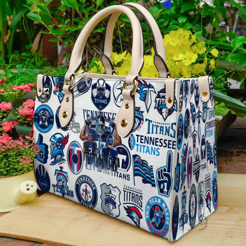 Tennessee Titans Leather Handbag
