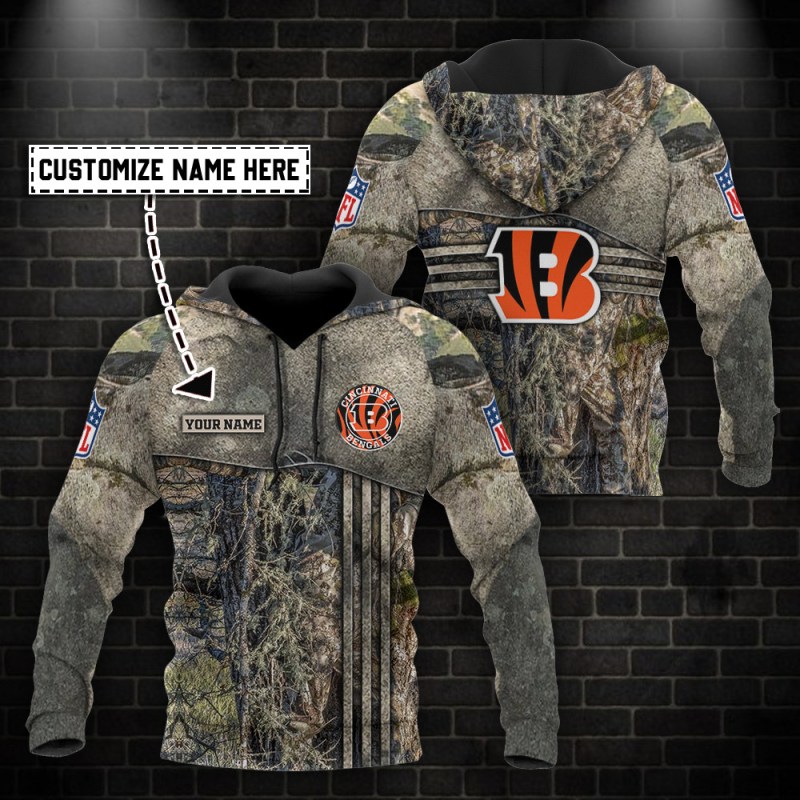 Cincinnati Bengals Personalized Hoodie BB482