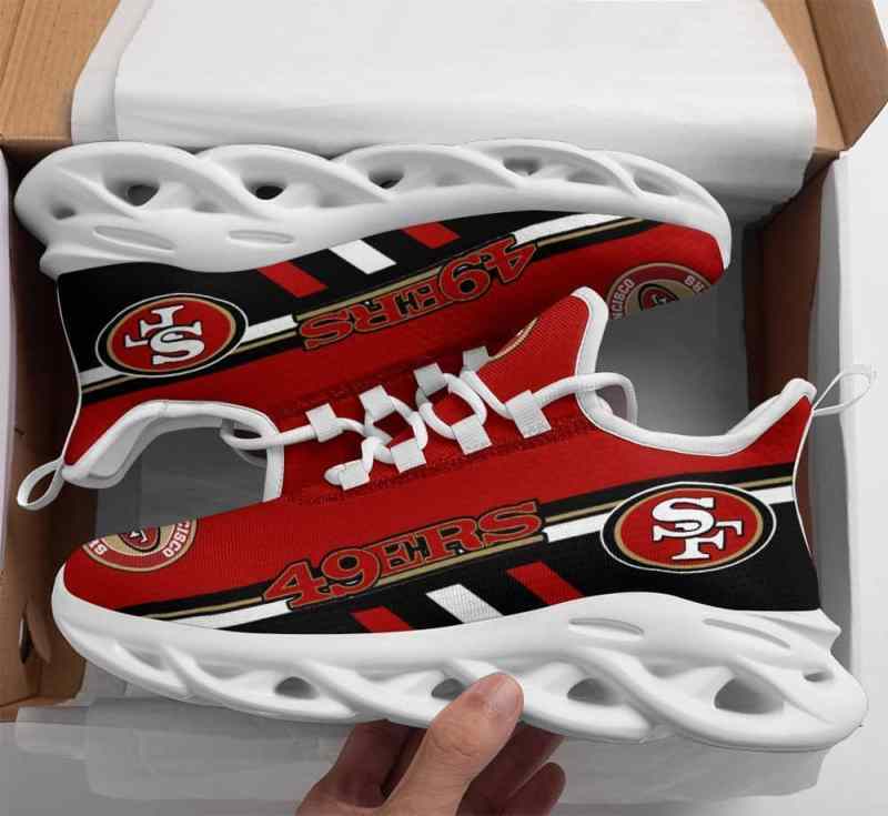 San Francisco 49ers Yezy Running Sneakers Size Chart