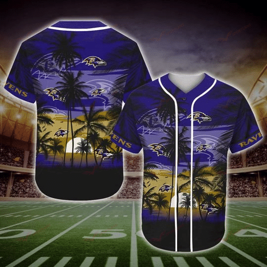 Baltimore Ravens Baseball Jersey