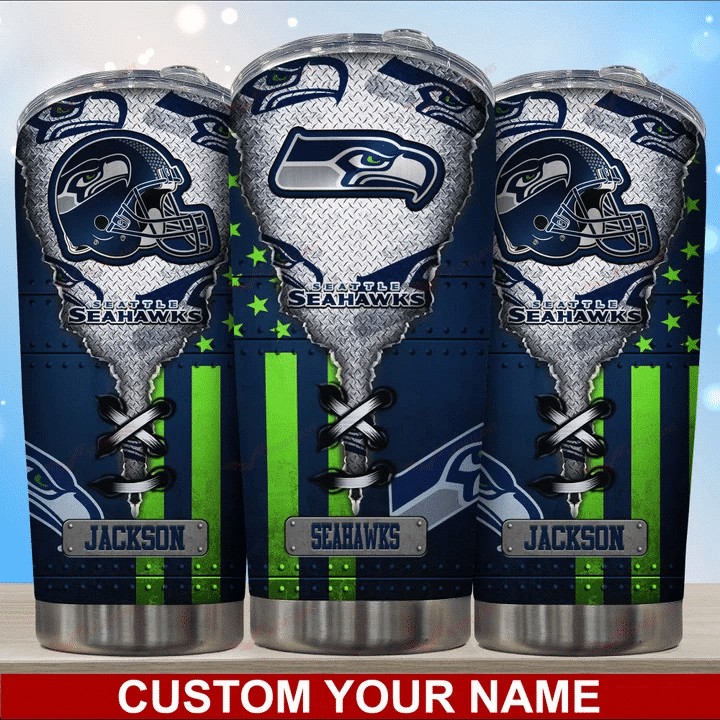 Seattle Seahawks Tumbler Top View