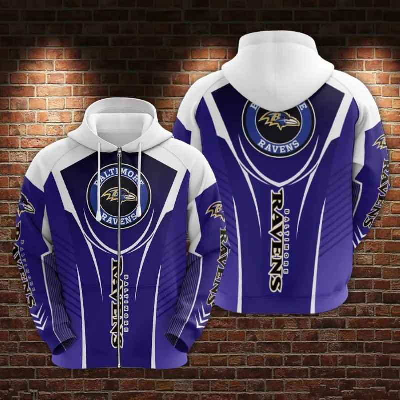 Baltimore Ravens Limited Hoodie - Back View
