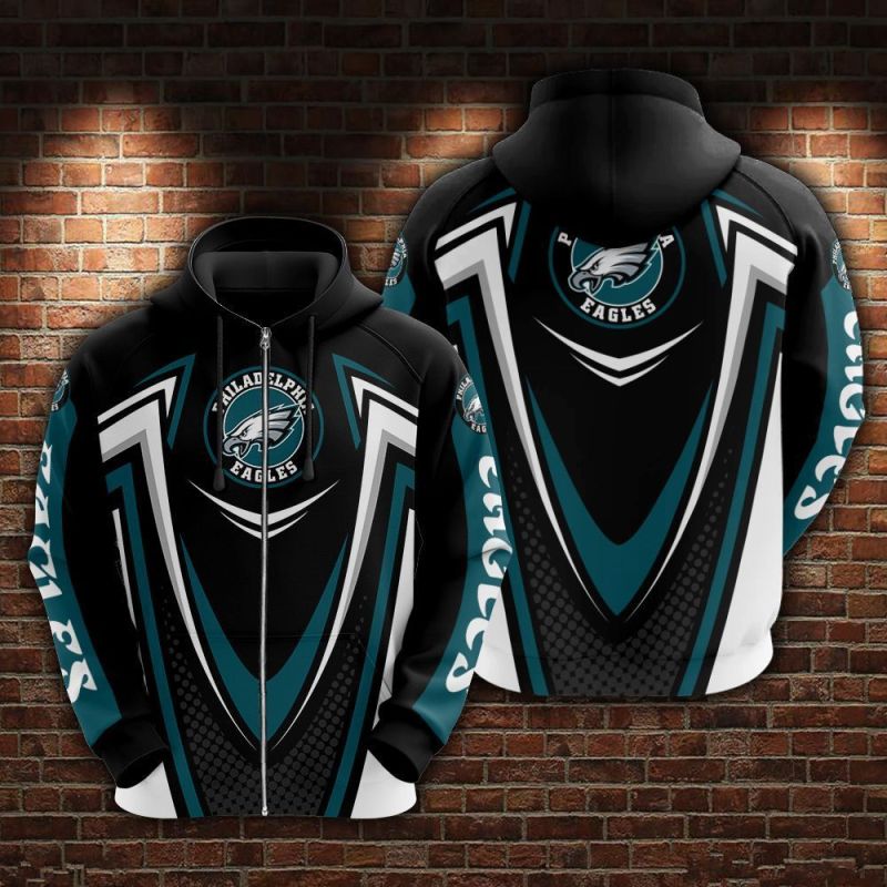 Philadelphia Eagles Limited Hoodie - Side View
