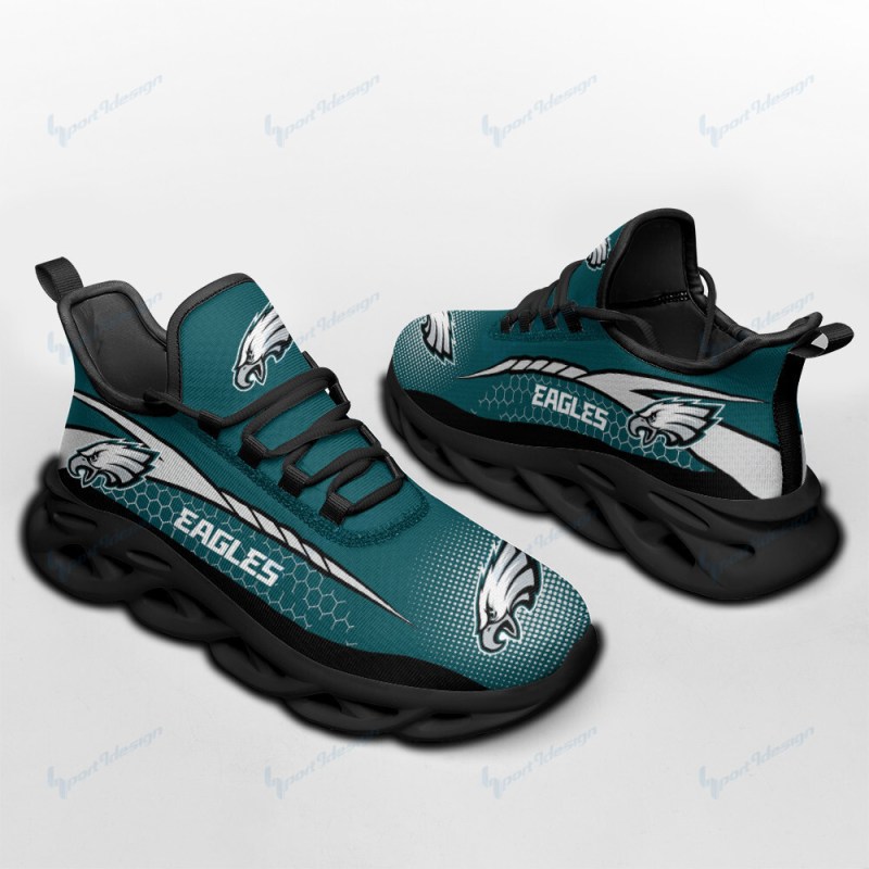 Philadelphia Eagles Yezy Sneakers Detail