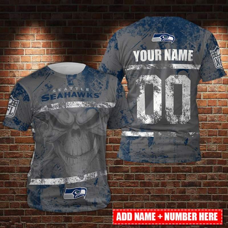 Seattle Seahawks Personalized T-Shirt