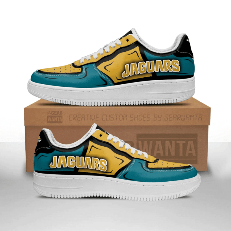 Jacksonville Jaguars NFL Air Force 1 Sneaker