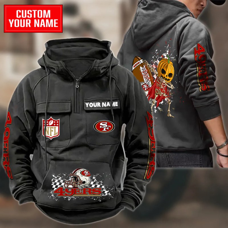 San Francisco 49ers Black Hoodie
