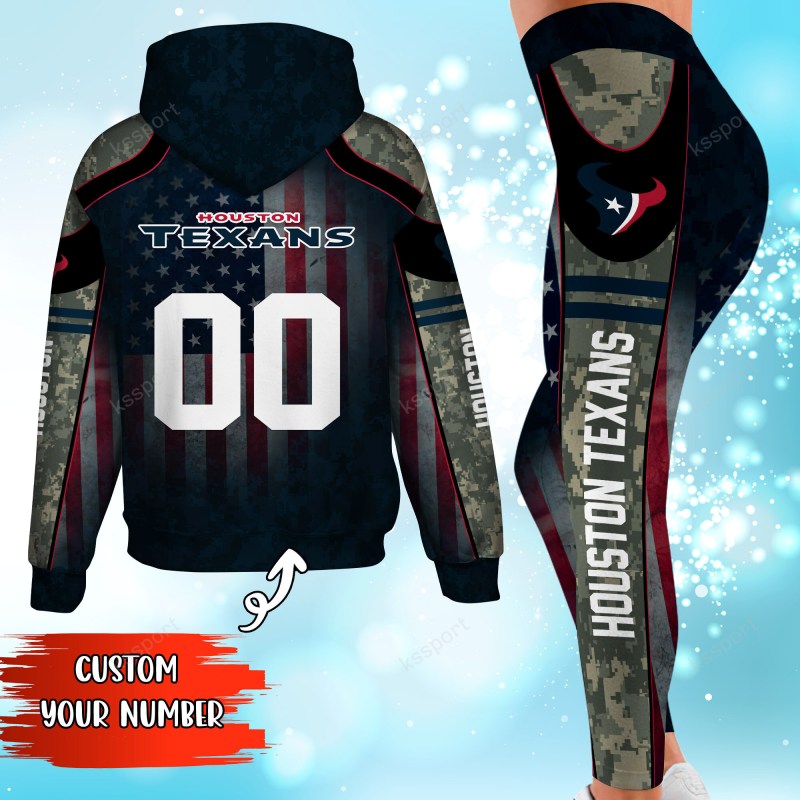 Houston Texans Personalized Leggings