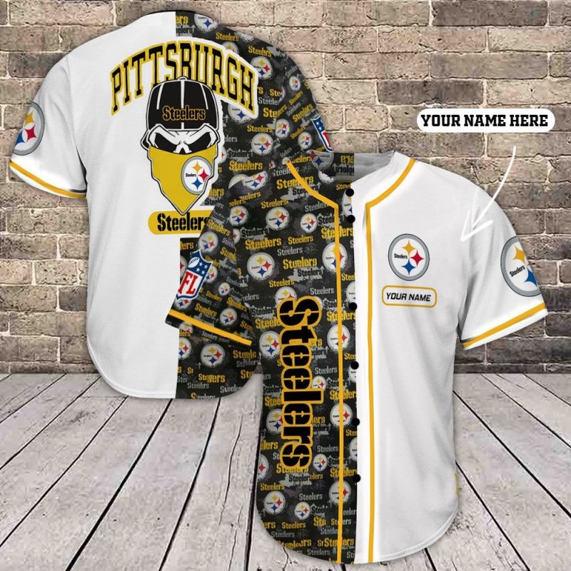Pittsburgh Steelers Baseball Jersey in Action
