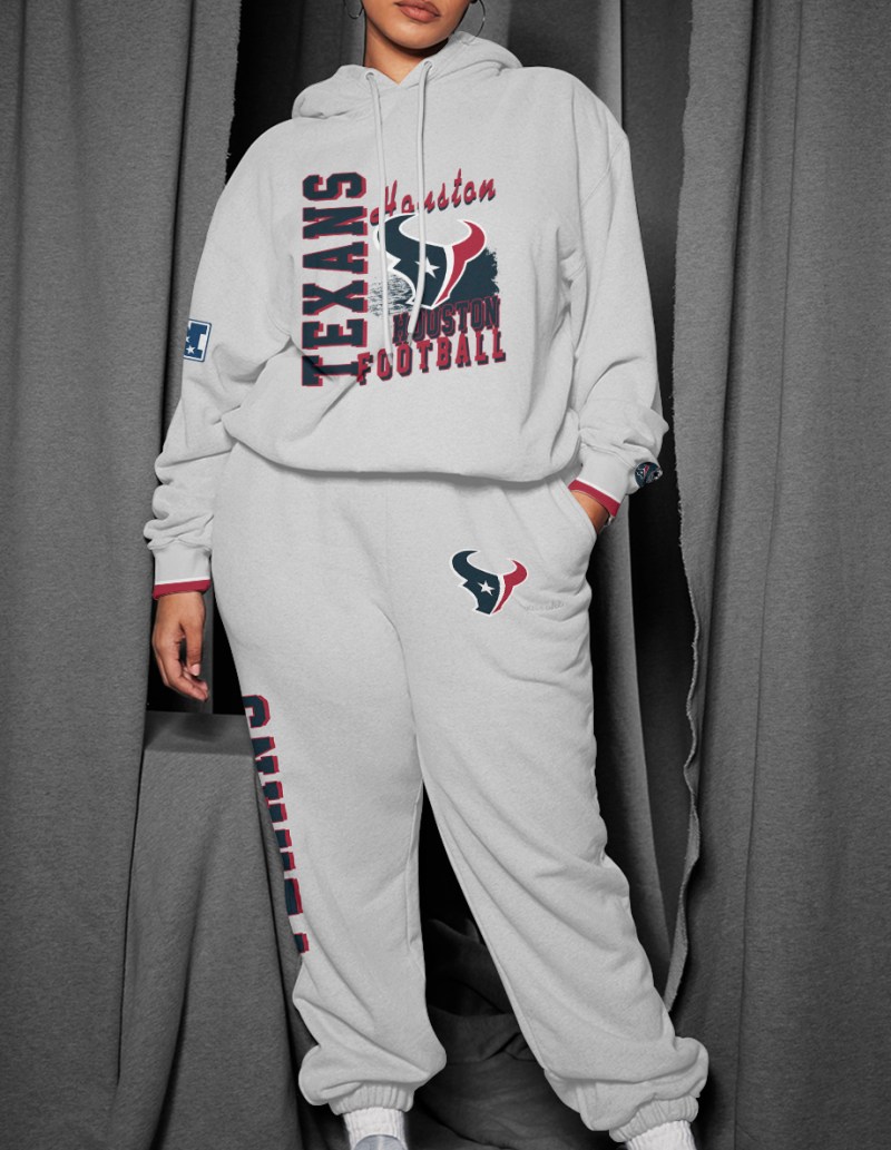 Houston Texans Combo Pullover Hoodie And Sweatpants