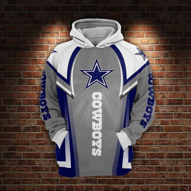 Dallas Cowboys Hoodie 11 Back View