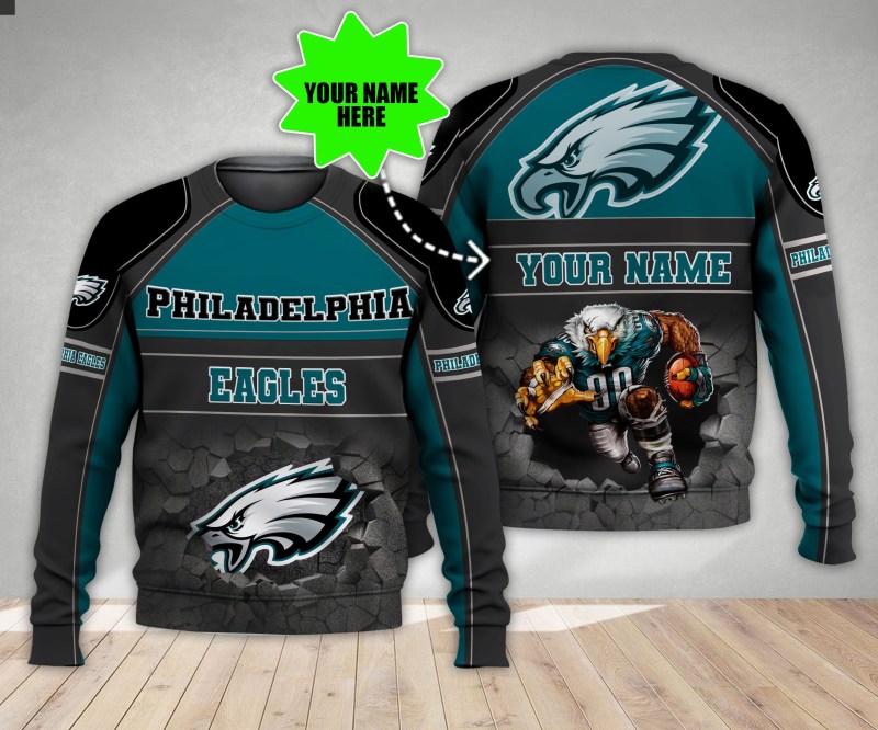NFL Christmas Sweater - Philadelphia Eagles