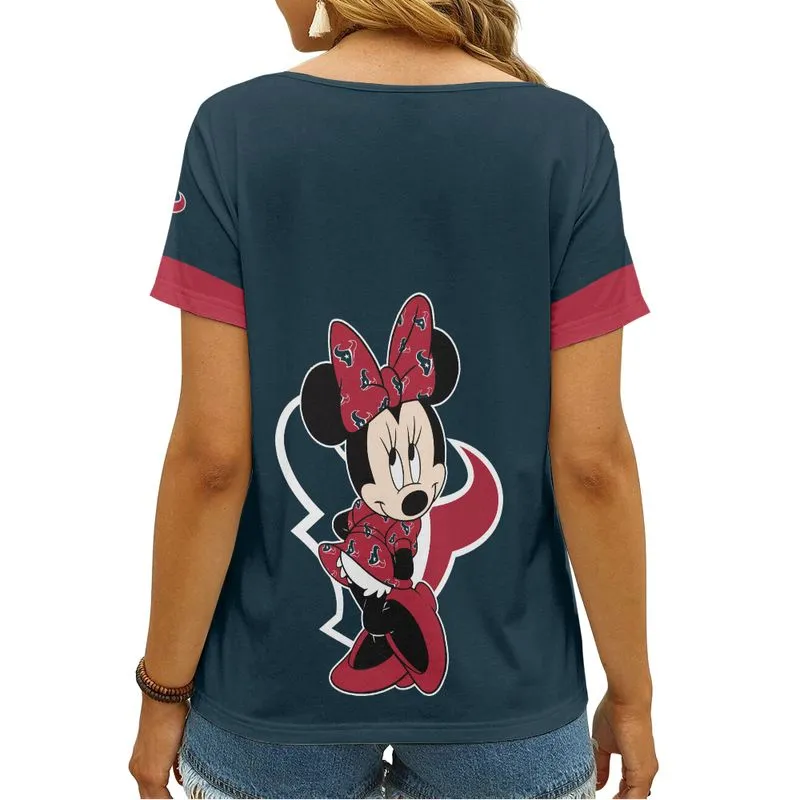 Houston Texans V-neck T-shirt Image 2