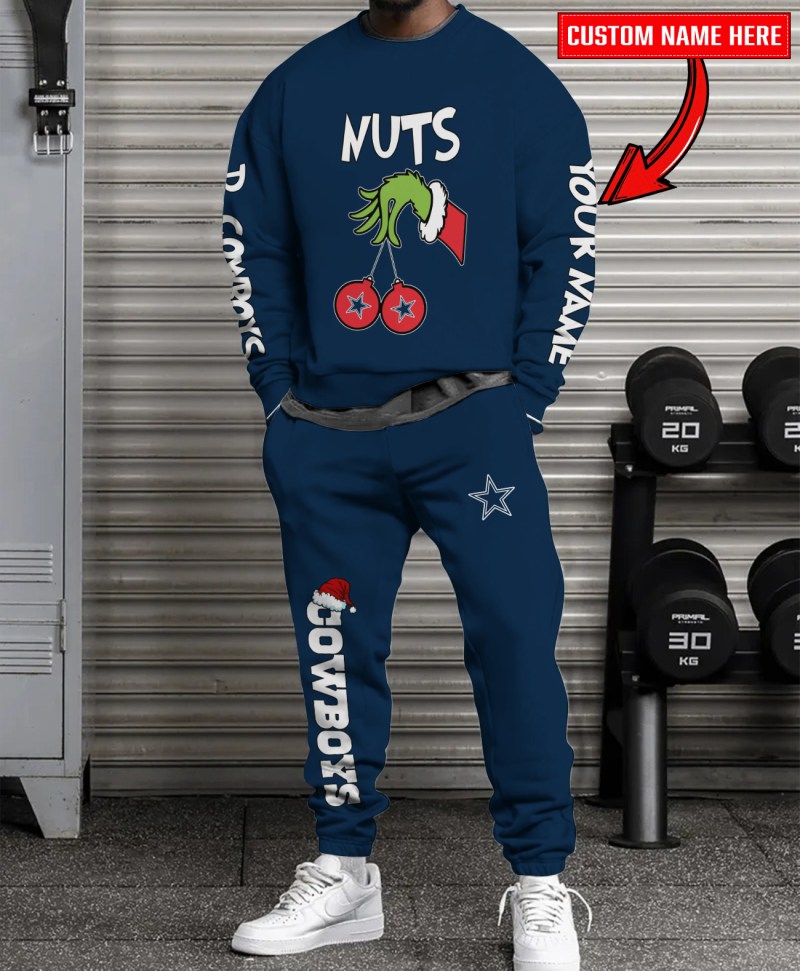 Dallas Cowboys Ugly Christmas Sweatshirt and Sweatpants