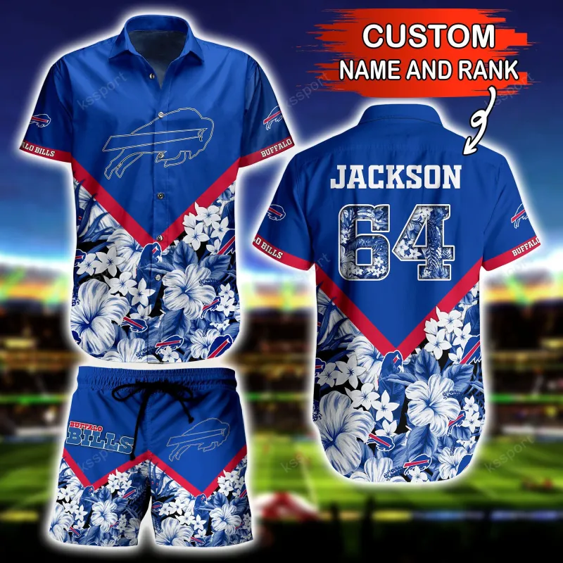 Buffalo Bills Personalized Shirt and Shorts