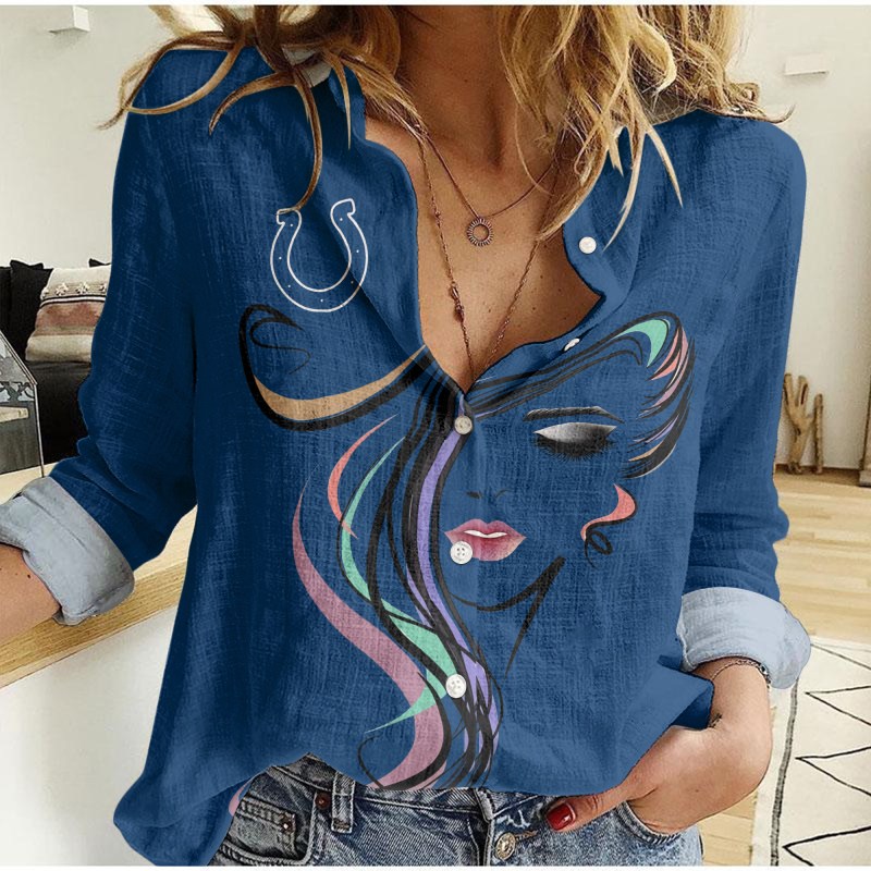 Indianapolis Colts Woman Shirt Front