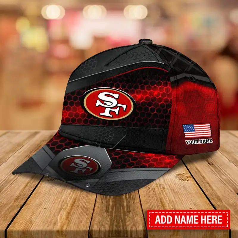 San Francisco 49ers Personalized Classic Cap